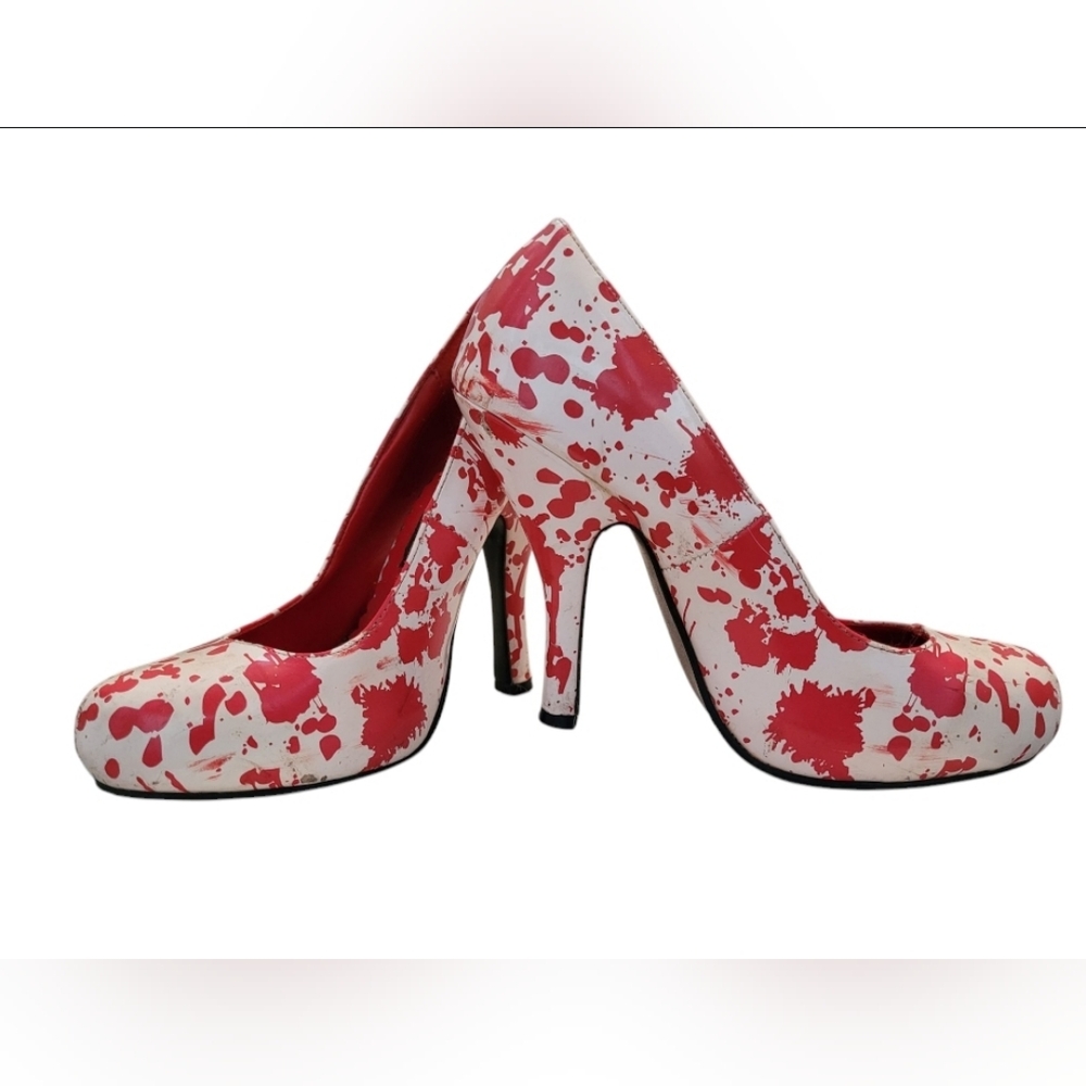 Funtasma Blood Splatter Pumps - Picture 3 of 11